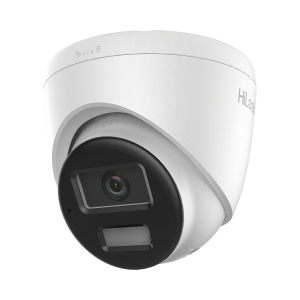 [Dual Light] Turret IP de 2 Megapixel   / Lente 2.8 mm /  Ángulo de visión 101¬∞ / 20 mts IR + 15 mts Luz Blanca / Micrófono Integrado / ACUSENSE Lite /  Exterior IP67 / PoE / dWDR / H.265+ / ONVIF
