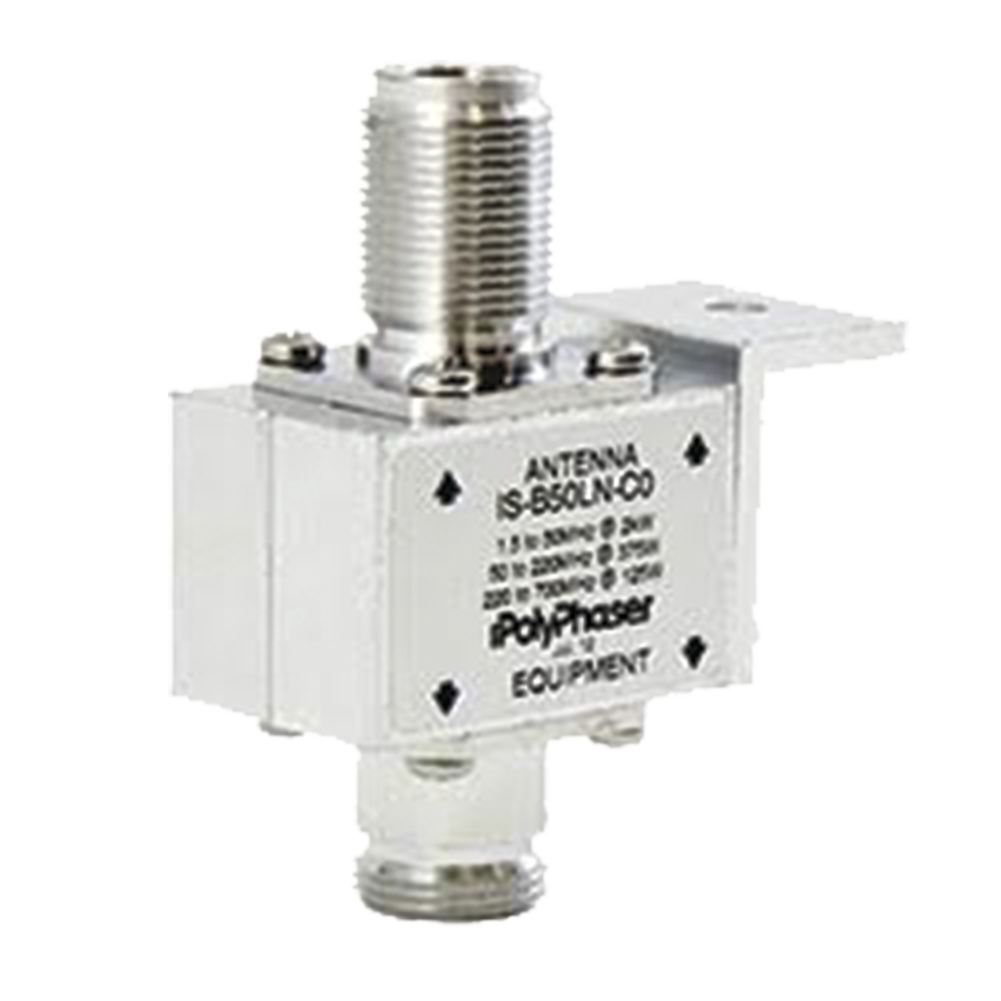 Protector Coaxial de 10MHZ a 1GHZ Con Bloqueador de DC y Conectores N Hembra, 50 Œ©