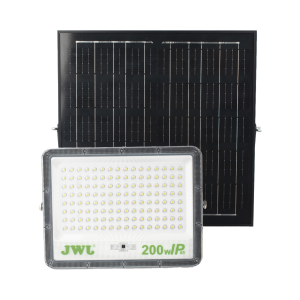 Reflector con Panel Solar 200 W /  Batería 3.2  V CD / T.C.C. 6 500 K / IP66.