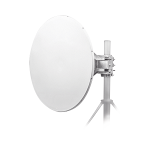 Antena direccional Alto Rendimiento / Parábola profunda para mayor aislamiento al ruido /4 ft / 4.9 a 6.1 GHz /  / Ganancia de 35 dBi / Soporte de acero inoxidable / Polaridad en 90 ¬∞ y 45 ¬∞ / Incluye montaje.
