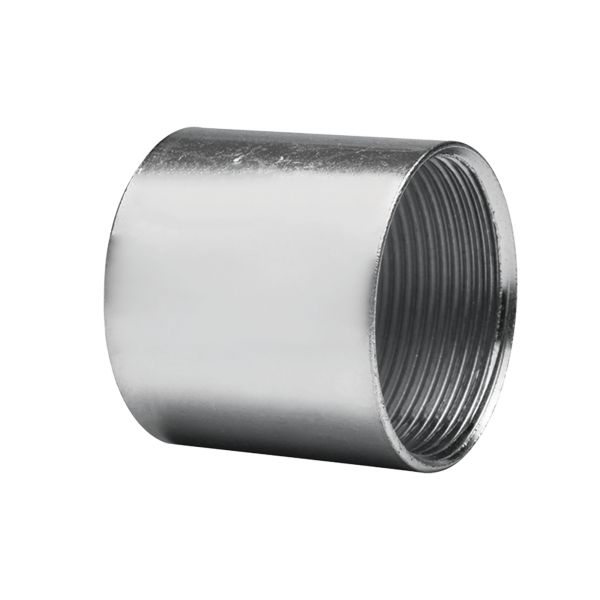 Cople Cédula 40 de 2 1/2" (63 mm) con Rosca / Etiqueta Naranja.