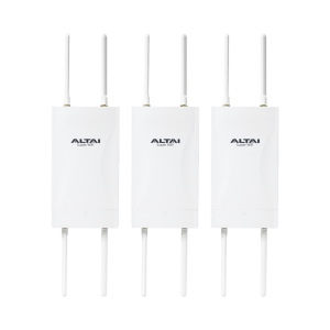 Kit de 3 Puntos de Acceso WiFi 6 y PTMP Omnidireccional, Doble Banda Simultanea en 2.4 y 5 GHz, Hasta 300 m de Cobertura WiFi, Hasta 2.976 Gbps, Hasta 256 Usuarios Concurrentes, Administración en Nube Gratis con INSIGHTS