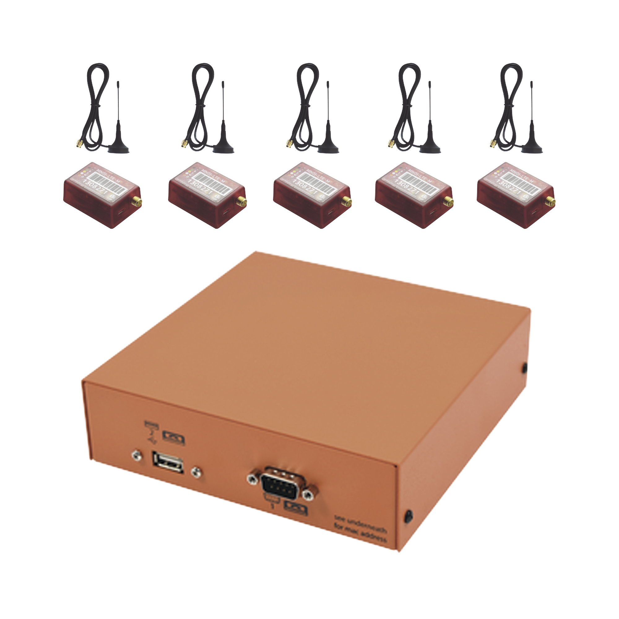 Inicie su central de monitoreo de alarmas, Kit 1 Receptora ExtriumDT42V2 y 5 Comunicadores MN01LTEM