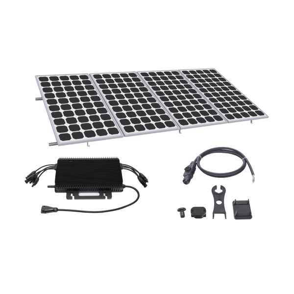 Kit Solar para Interconexión de 2.2KW de Potencia Pico 220Vcc con Microinversor y 4 Módulos de 550 W (Incluye Montaje )