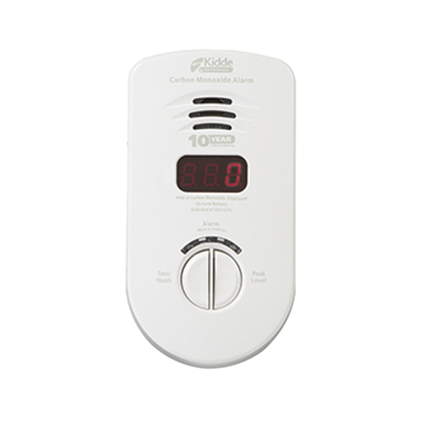 Alarma de Monoxido de Carbono 120 AC ‚?? Batería 10 años ‚?? Display