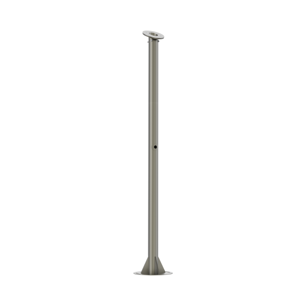 Poste para Cámara ANPR / Compatible con DS-TCG406-E / Altura de 1.5 Metros /  Color Gris