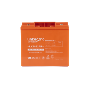 Batería 12 V / 18 Ah / UL / Tecnología AGM-VRLA / Vida útil promedio de 5 años / Retardante a la Flama / Para uso en equipo electrónico, Alarmas de Intrusión / Incendio/ Control de acceso / Video Vigilancia / Term