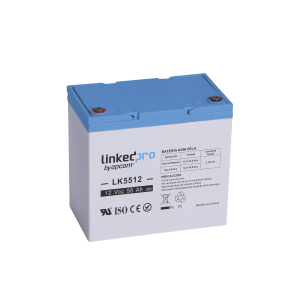 Batería 12 Vcc / 55 Ah / UL / Tecnología AGM-VRLA / Vida útil promedio de 5 años / Para uso en equipo electrónico, Alarmas de Intrusión / Incendio/ Control de acceso / Video Vigilancia / T2