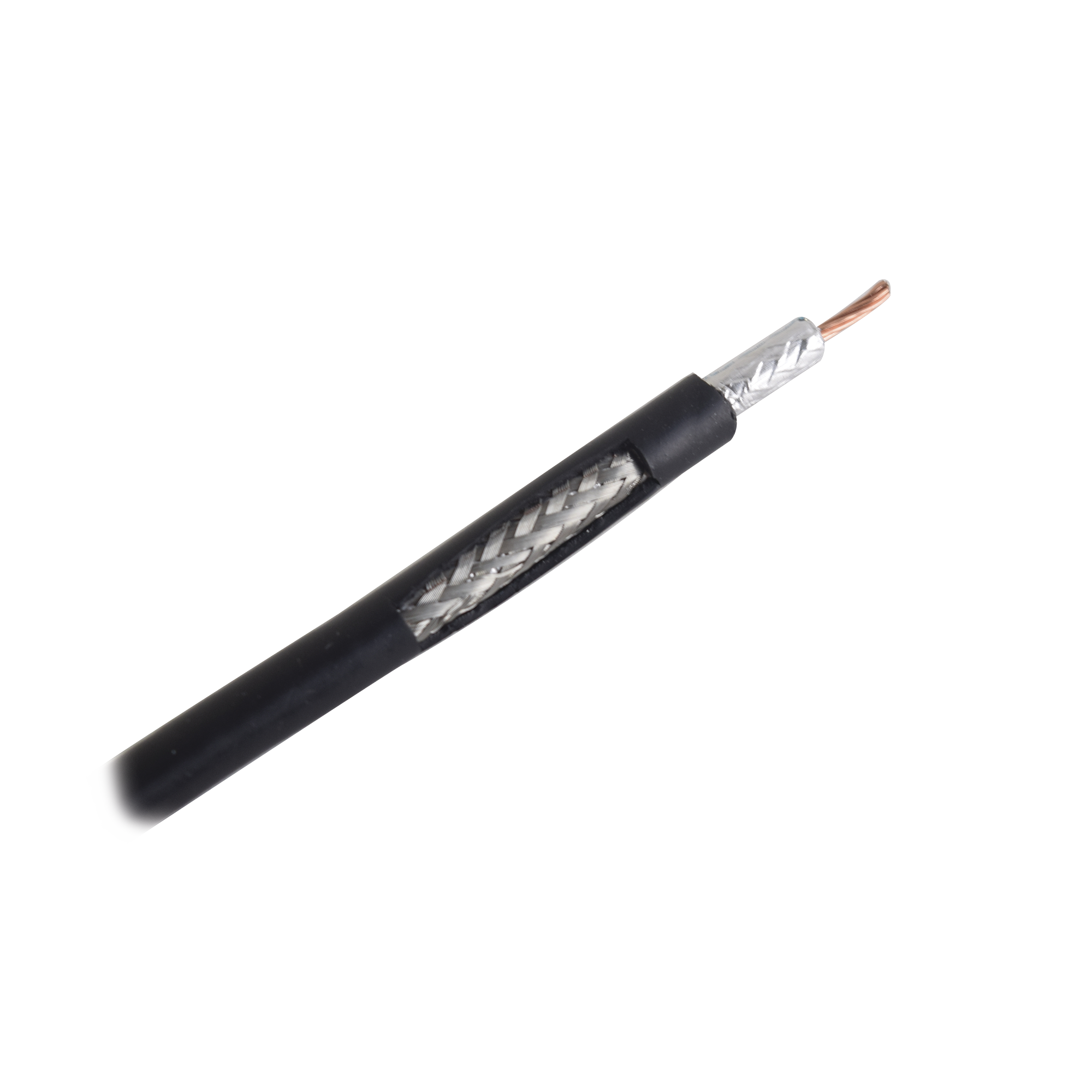 Carrete de 305m, Cable Coaxial Ultra Flexible LMR240UF de 50 Ohm, Conductor Central de Cobre Trenzado