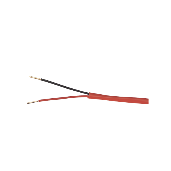 Alambre de Alarma contra Incendios - Bobina de 305 Metros: 2 x 16 AWG, Rojo, Tipo FPLR, (UL) FT4, Ideal para Sistemas de Detección y Evacuación de Incendios