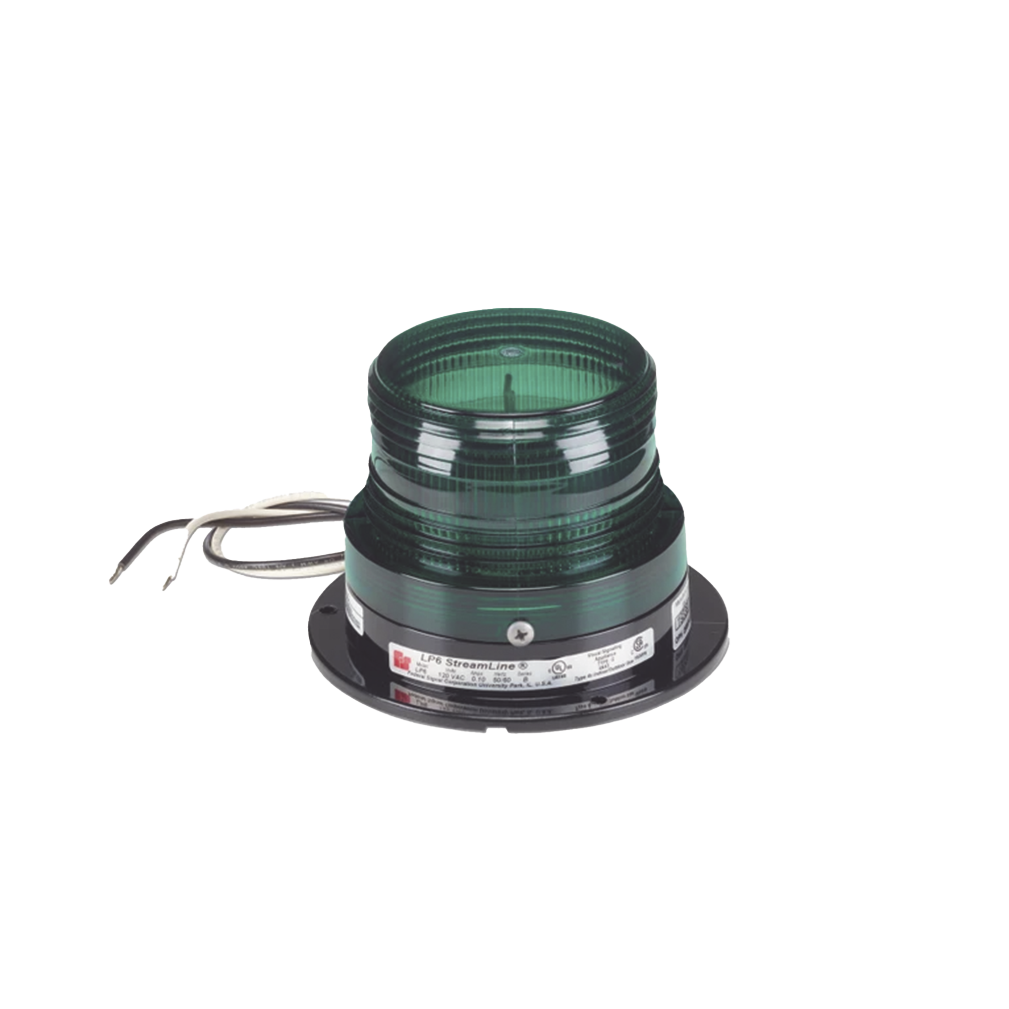Estrobo Serie Streamline, Mini, 120 Vca, Verde