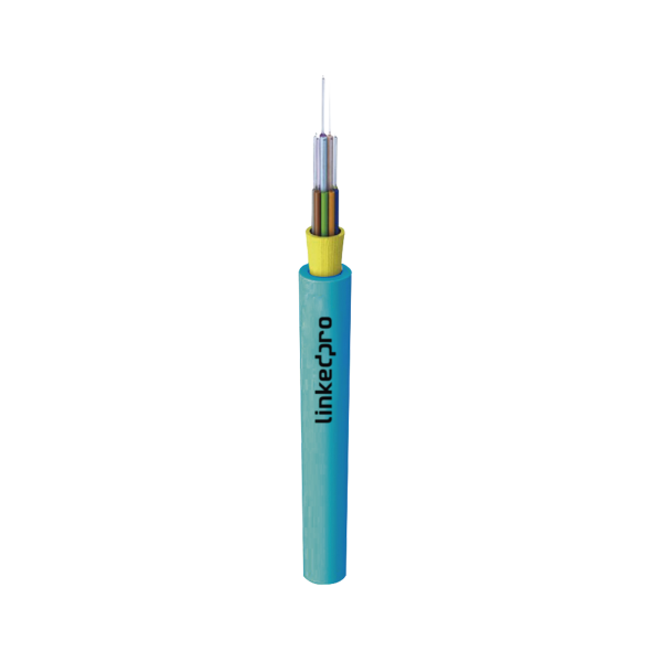 Cable de Fibra Óptica Multimodo OM4 50/125, 12 hilos, para Interior, Tight Buffer 900¬µm, OFNR Riser, Dieléctrica, Precio Por Metro,(Hasta 2000 metros en un solo tramo de cable)
