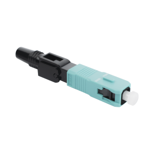 Conector Mecánico de Instalación en Campo, Multimodo SC/UPC, Pre-pulido, Re-terminable, Compatible con fibra OM1, OM2, OM3, OM4