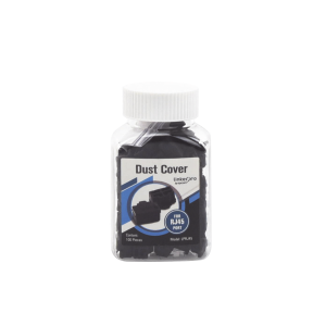 Bote con 100 protectores anti-polvo para puerto RJ45 color negro