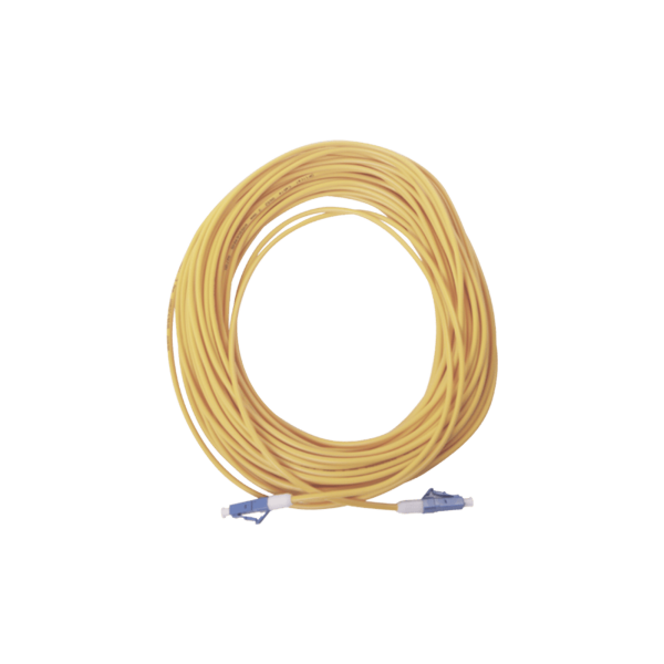 Jumper de Fibra Óptica Monomodo LC/UPC-LC/UPC Simplex de 50 metros, 2mm
