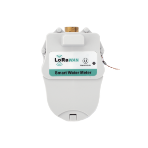 FLUJOMETRO DE AGUA  LORAWAN® PARA TUBERIA DE 1/2 PULGADA CON VALVULA DE CORTE DE FLUJO