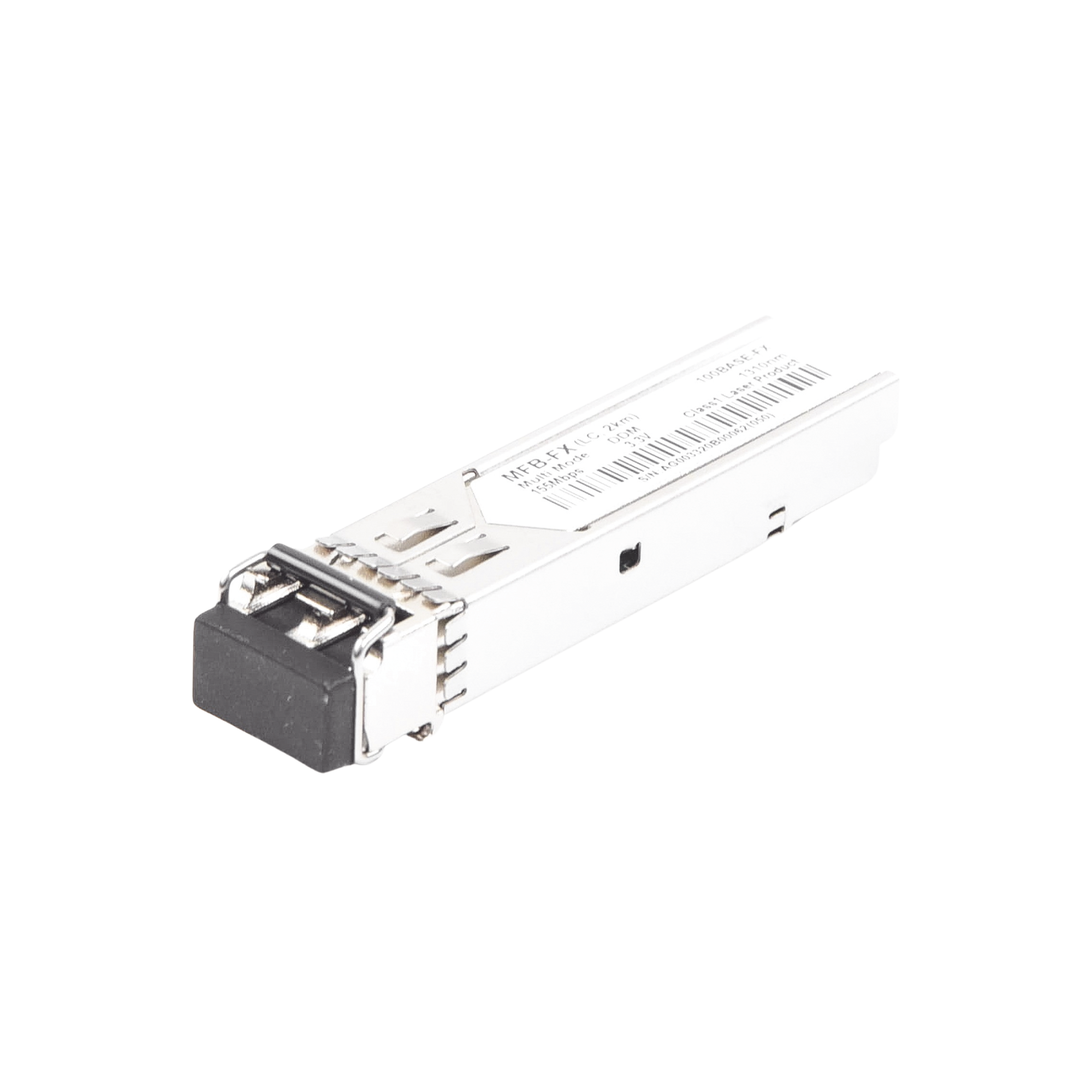 Transceptor mini-Gbic SFP 100Mbps LC 1310nm para fibra Multi Modo 2 Km