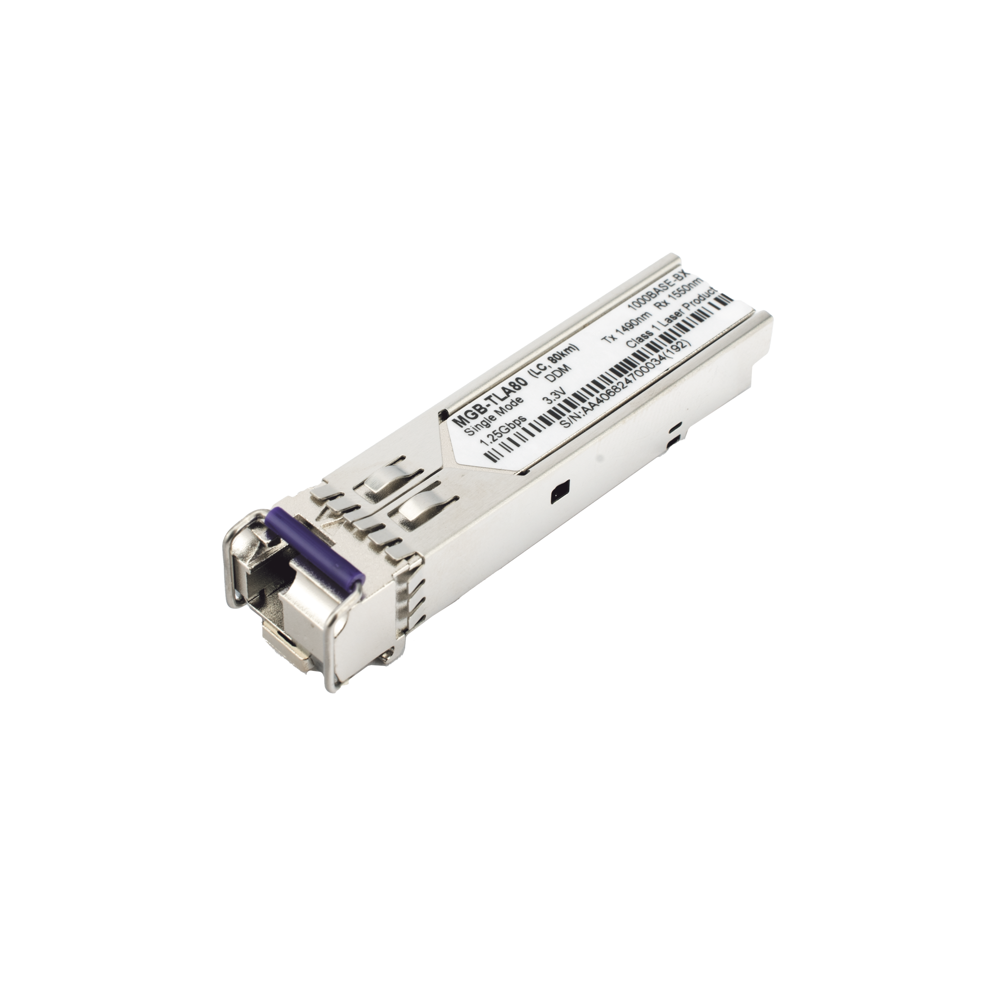 Módulo Industrial  mini-GBIC SFP-Port 1000BASE-LX - 80 km (-40~85 grados C)