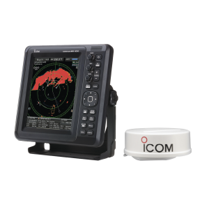 Radar marino tipo domo de 36NM, con pantalla a color de 10.4 pulgadas, cable de 10m de largo y múltiples lenguajes