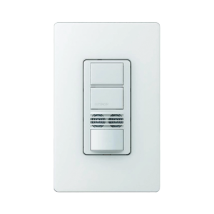 Interruptor con Sensor de Ocupación, Doble Tecnología Para Detección de Movimiento, Color Blanco
