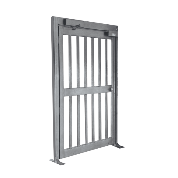 Puerta de Alta Seguridad de Cuerpo Completo  ACABADO EN ACERO GALVANIZADO
