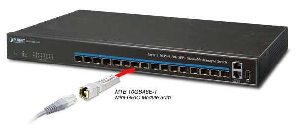 Módulo de Fibra Óptica 10 G BASE-LR SFP+ Monomodo, 20 Km