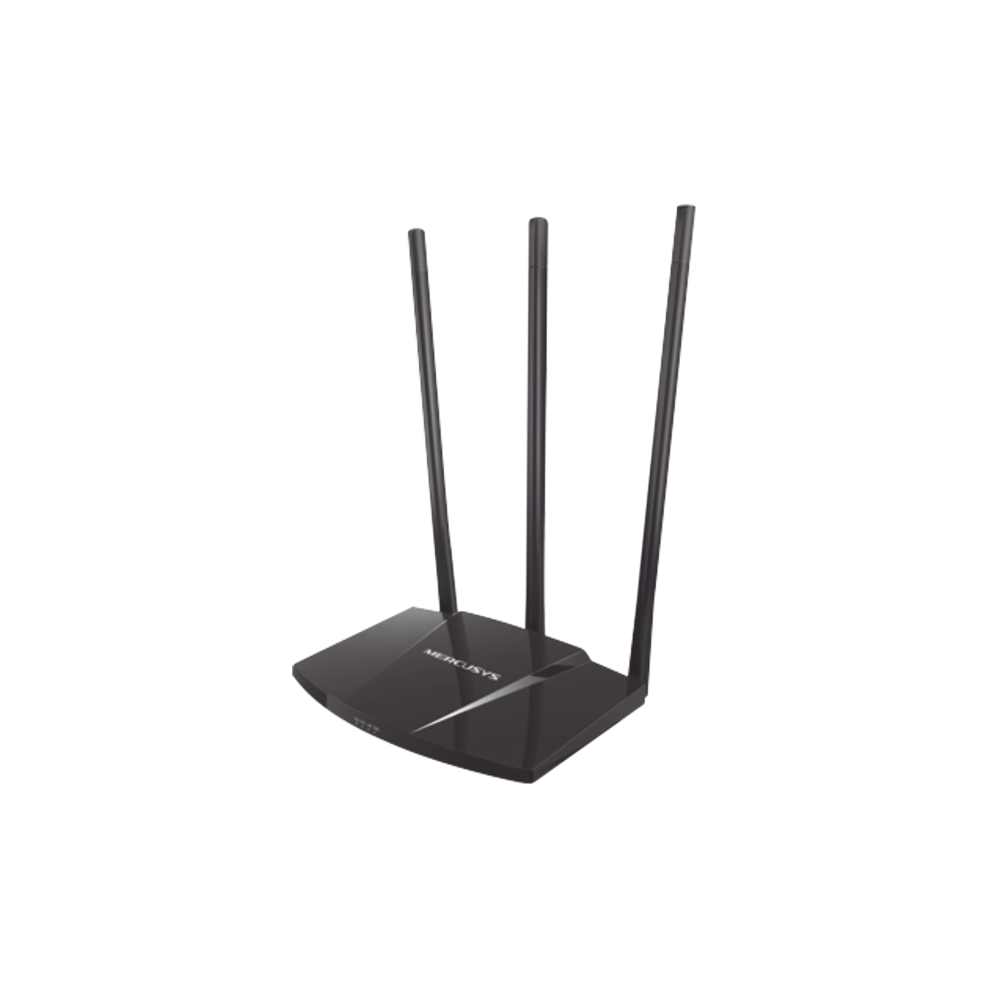Router N de alta potencia 300 Mbps / 1 Puerto WAN 10/100 / 3 Puertos LAN 10/100 / Chip PA (potencia transmisión 2x) / 3 Antenas de 7 dBi