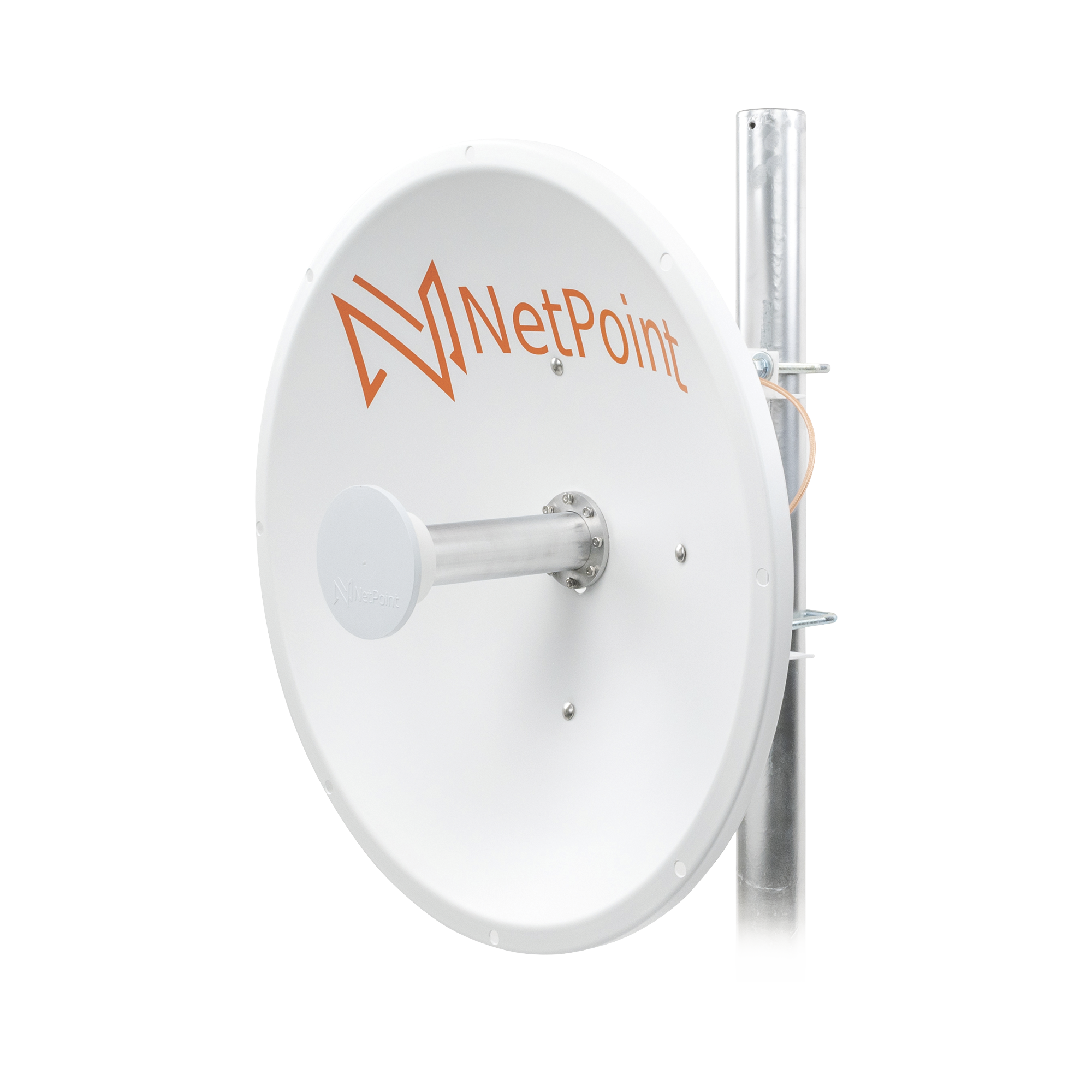 Antena Direccional de alto rendimiento / diámetro  de 60 cm / 4.9-6.4 GHz / Ganancia 30 dBi / SLANT de 45 ¬∞ y 90 ¬∞ / Ideal para 30 km / Conector N-Hembra / Montaje  y jumpers incluidos.