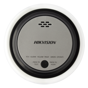 (HikFire) Detector de Humo Fotoeléctrico / Tecnología Dual de Luz / Alerta de ‚â•85 dB@3 m / Batería de Litio / Instalación en Techo