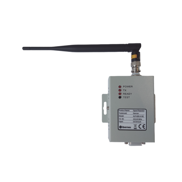Repetidor y Amplificador de Señal Inalámbrico / Modulación FSK / Dimensiones 100x75x25 mm / Peso 0.24 kg / Alimentación 5 V CC o 220 V CA / ABS Antibacteriano