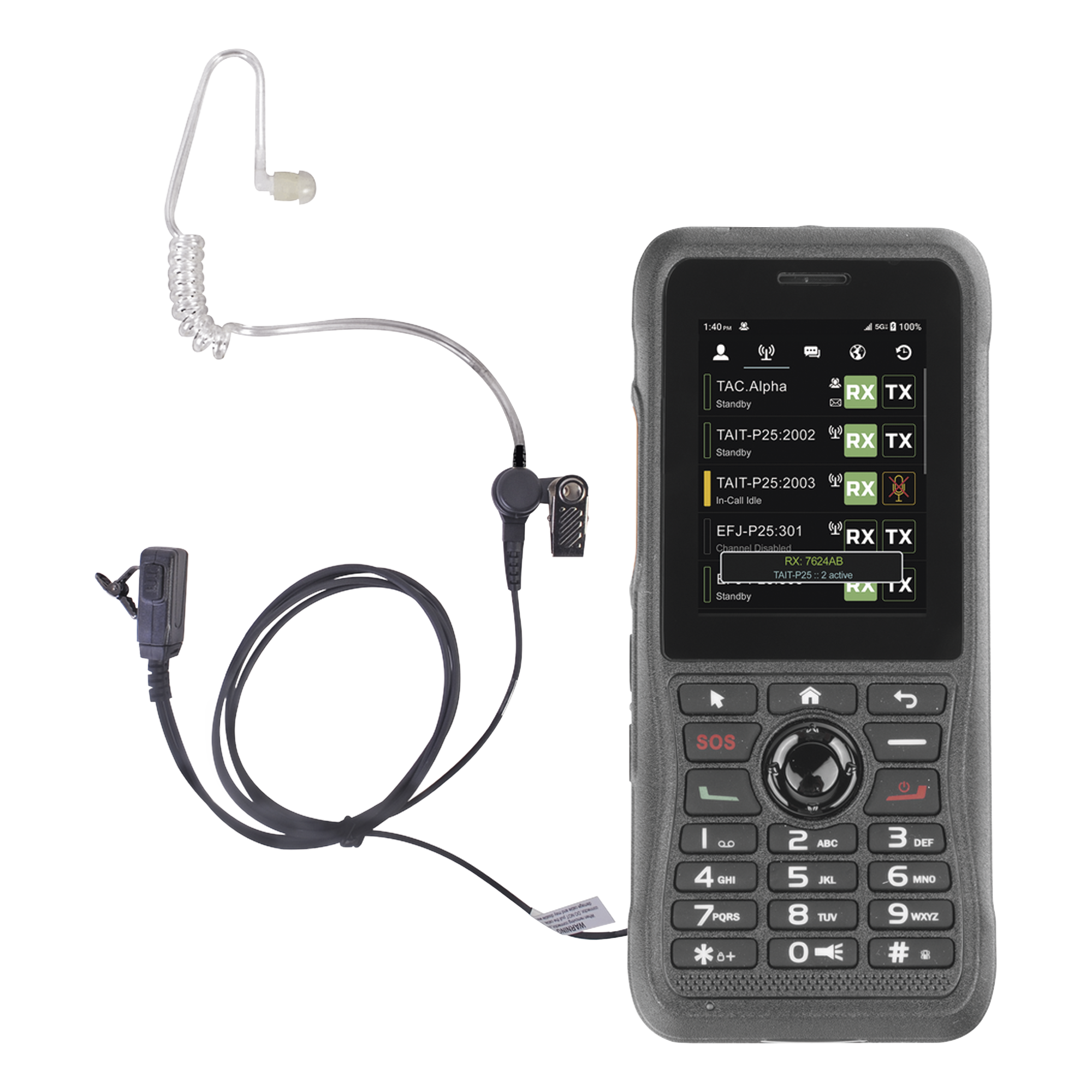 KIT Radio NXPOC-130 y Manos Libres Tubo Acústico (No Inlcuye Servicio en Plataforma))