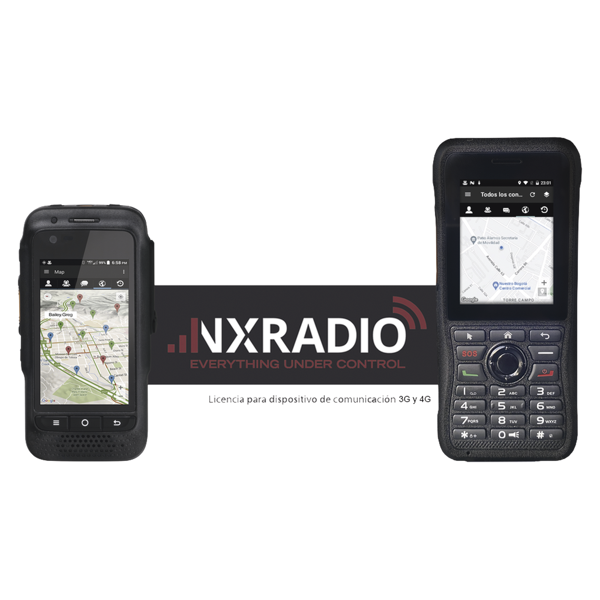 12 meses de Servicio NXRadio para Terminales de Radio Android TE320, RG360, RG750 y M6L