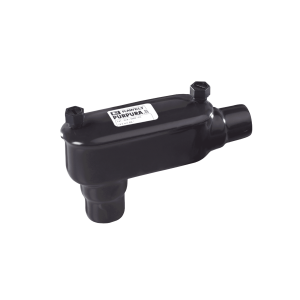 Caja Ovalada tipo LB con Recubrimiento Exterior de PVC de 1 1/4" (31.8 mm).