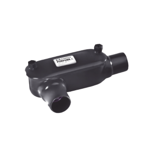 Caja Ovalada tipo LR con Recubrimiento Exterior de PVC de 1" (2 5.4 mm).