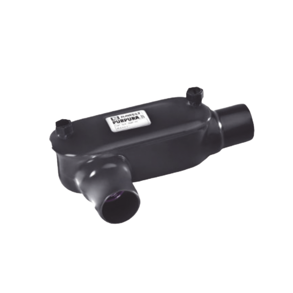 Caja Ovalada tipo LR con Recubrimiento Exterior de PVC de 1" (2 5.4 mm).