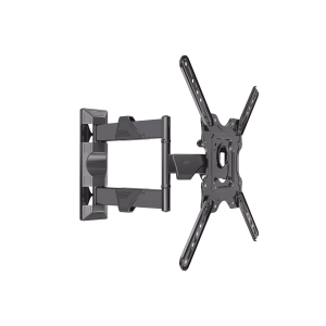 Montaje de Pared Articulado para Monitor de 32-55" / Soporta hasta 27.2 Kg / Vesa 400 x 400 / 100 x 100 / Acero / Separación a Pared de 5 cm a 40 cm