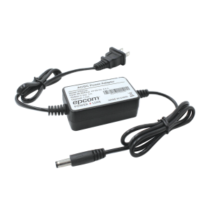 Fuente de poder de 5 Vcc regulado @ 2A; UL; Voltaje de entrada de 100-240 Vca / Con Terminales de Extensión