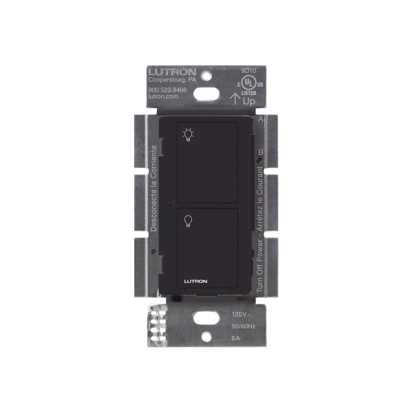 (Caseta Wireless) Interruptor Inteligente On/Off, requiere cable neutro. 6A, /120V