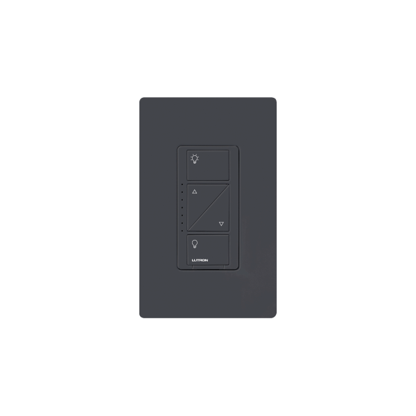 (Caseta Wireless) Atenuador de pared. Aumenta/Disminuye Intensidad de Iluminación. No requiere cable neutro. 150W LED / 600W INC/HAL