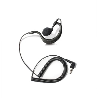 Audífono ajustable al oído con conector 3.5 mm, compatible con dispositivos con esta entrada