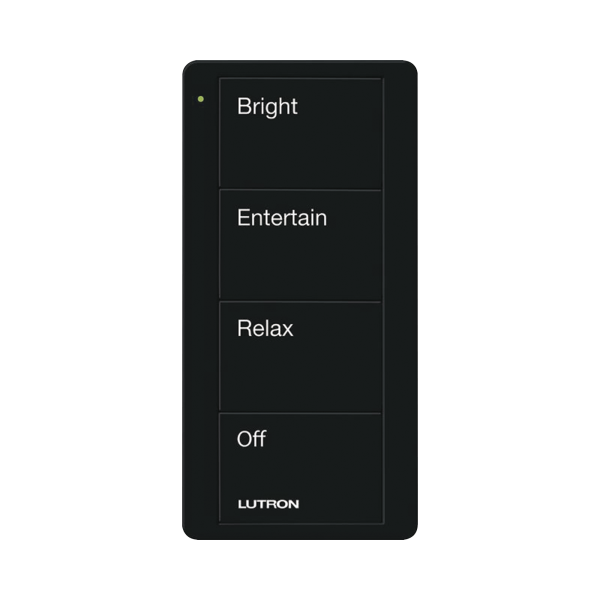 Control remoto inalambrico PICO, con escenas predefinidas para espacio en sala..