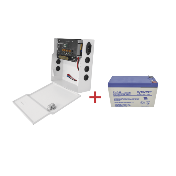 Kit / Fuente PLK12DC4ABK  + Batería incluída LK712