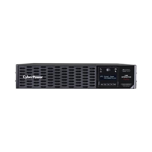 UPS de 1500 VA/1500 W, Topología Línea Interactiva, Entrada 120 Vca NEMA 5-15P, Onda Senoidal Pura, Torre o Rack 2 UR, Con 8 Tomas NEMA 5-15R