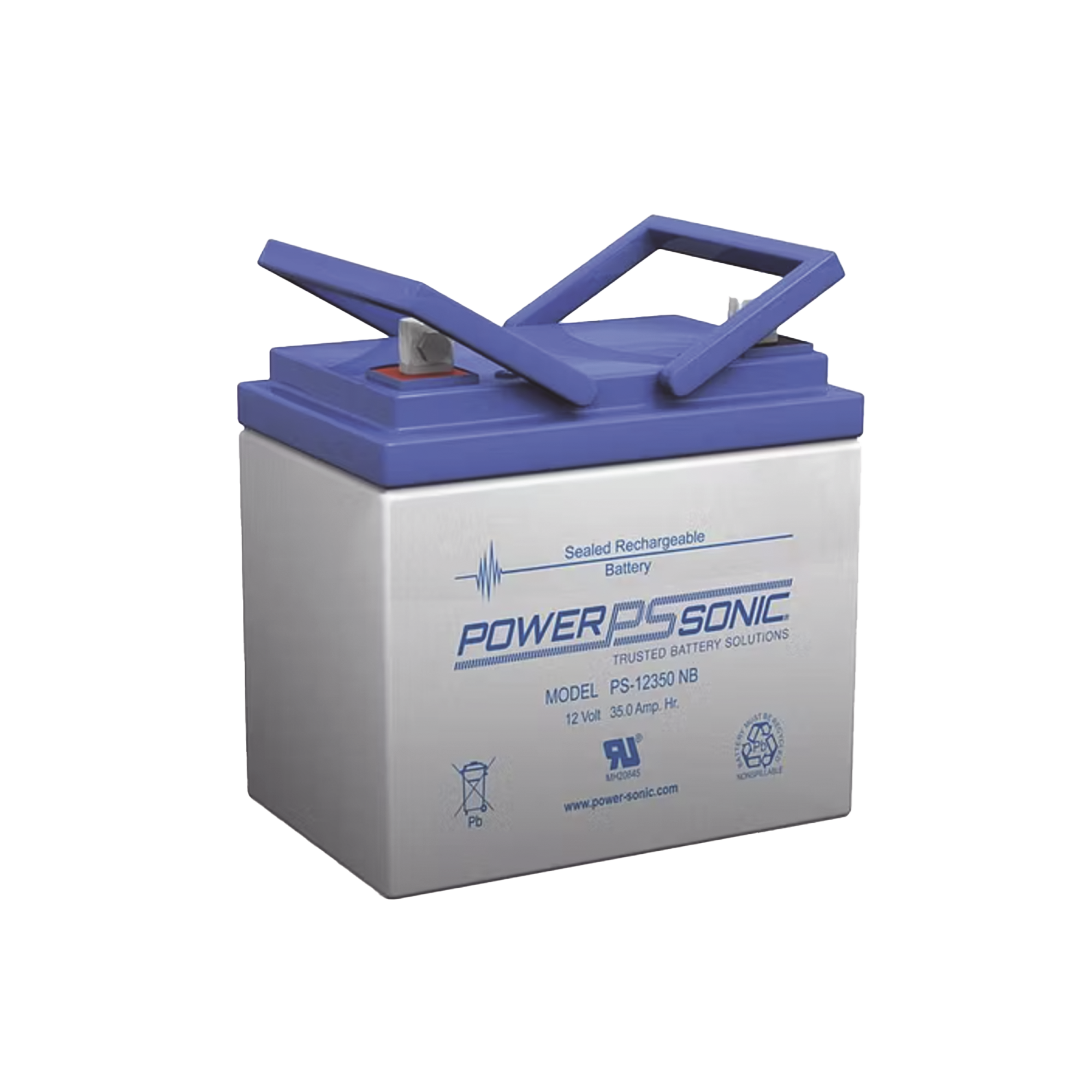 Batería 12V, 35AH, Para Respaldo, Tecnologías AGM/VRLA, 5 Años Vida Útil, Terminales T6, Reconocida UL