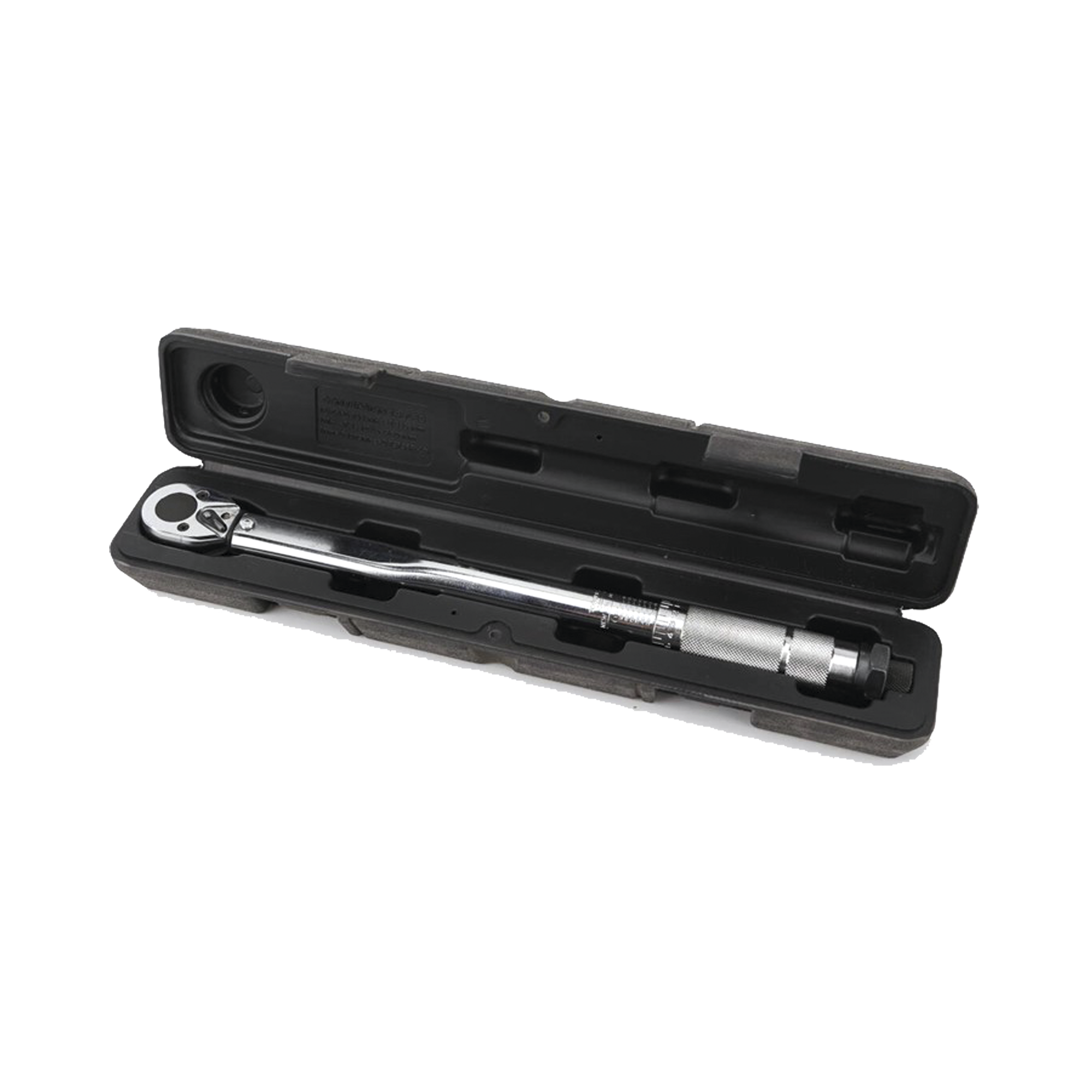 Torquímetro o Llave Dinamométrica Ajustable con Matraca de Trueno 3/8", 19-110Nm