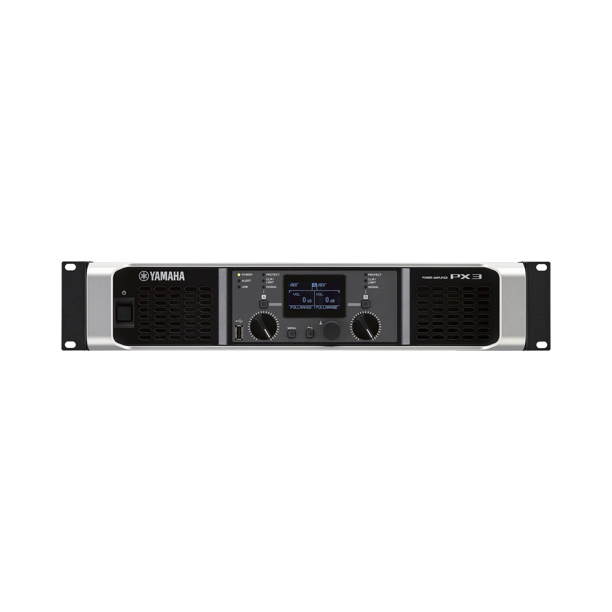 Amplificador de audio Clase D | 300 W x 2 a 8Œ© | 500 W x 2 a 4Œ©. | Baja Impedancia | Procesamiento Inteligente