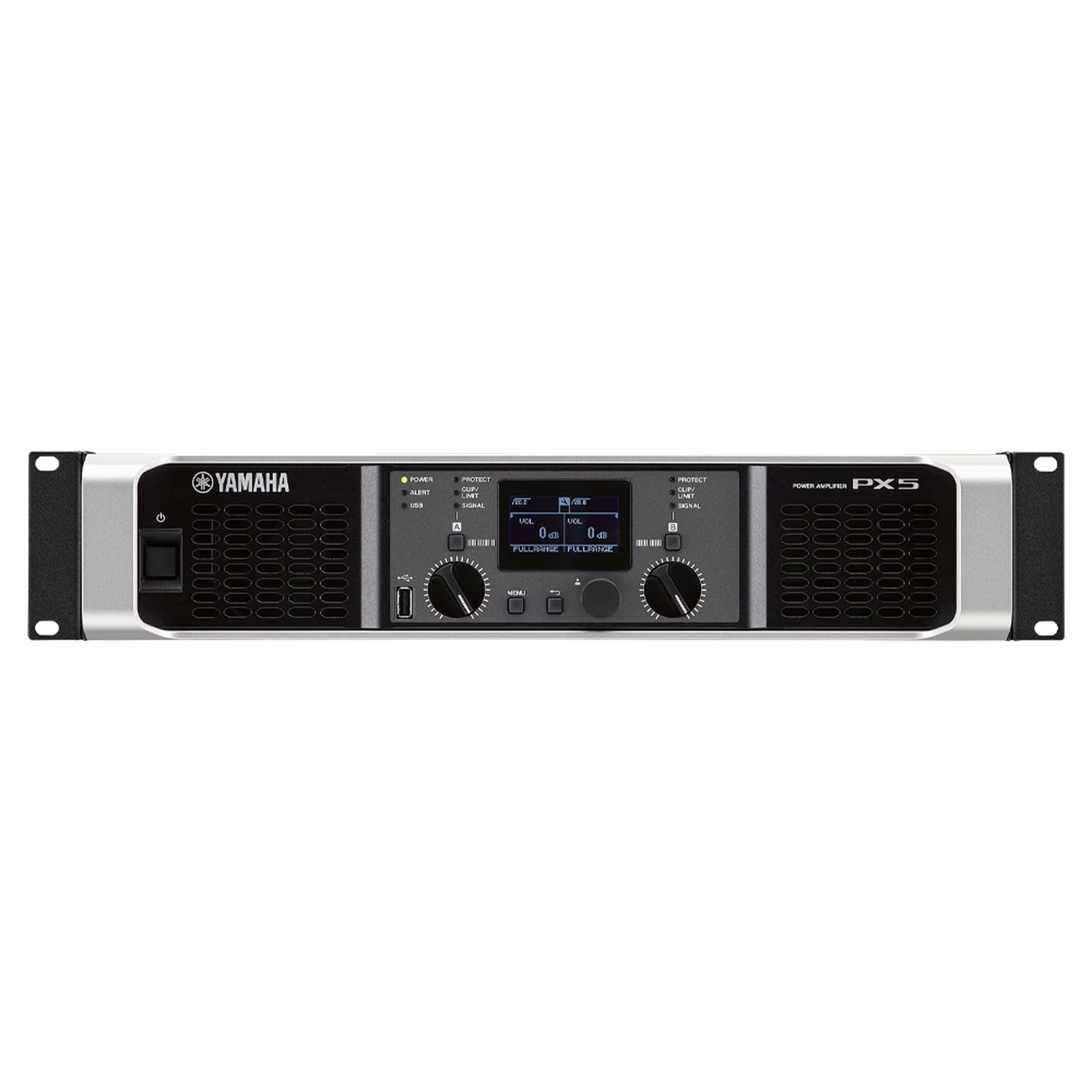 Amplificador de audio Clase D | 500 W x 2 a 8Œ© | 800 W x 2 a 4Œ©. | Baja Impedancia | Procesamiento Inteligente