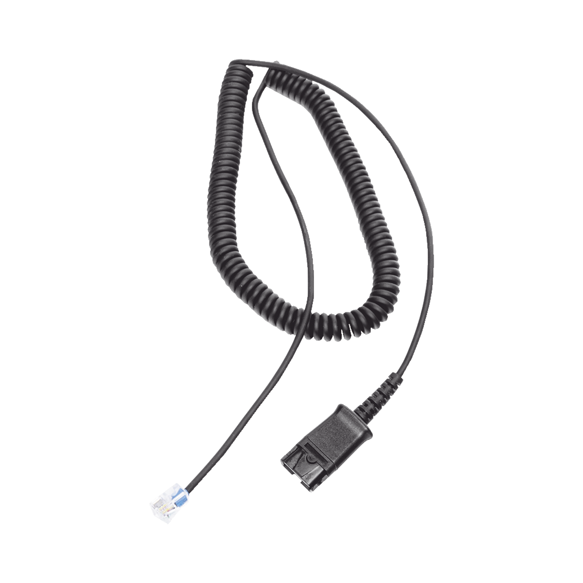 Cable adaptador para diademas modelo HT101, HT201 y HT202 para compatibilidad con teléfonos Grandstream, análogos, digitales, etc.