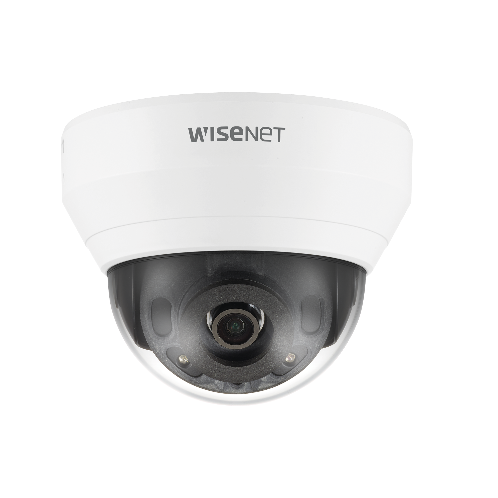 Cámara IP Tipo Domo Interior 2 Megapíxel / Lente 4mm / IR 20M / WDR 120db / H.265 & WiseStream / Micrófono Interconstruido