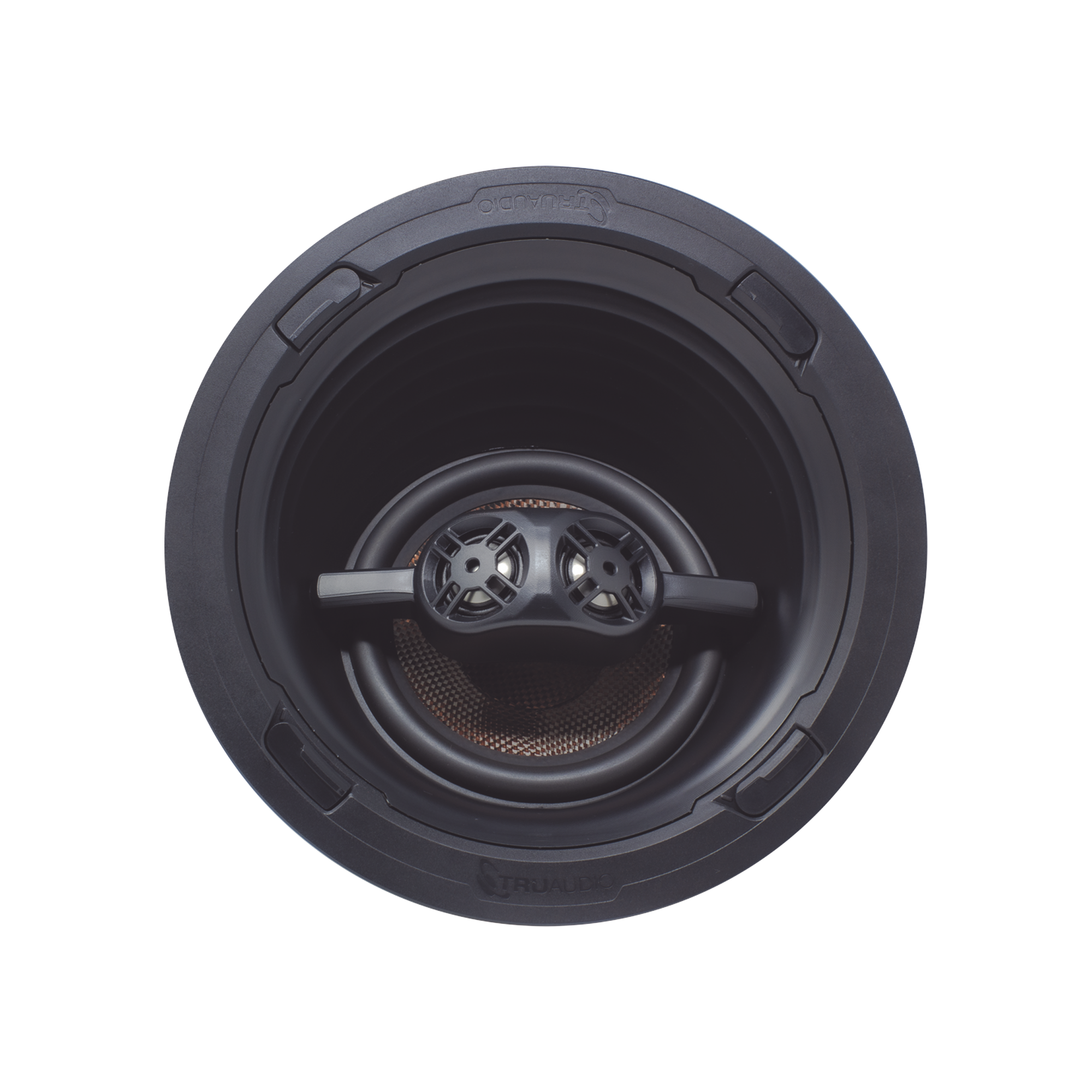 REV Series Altavoz Surround | Angulo para Techo de 3 Vias | Cine en Casa | Woofer 7in de Fibra de Carbono | 2 Tweeter de 1in | Giratorio de Titanio | 175W | 8Œ©